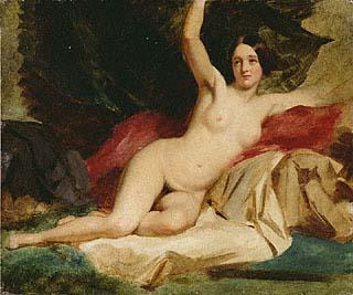 William Etty Female Nude In a Landscape Sweden oil painting art